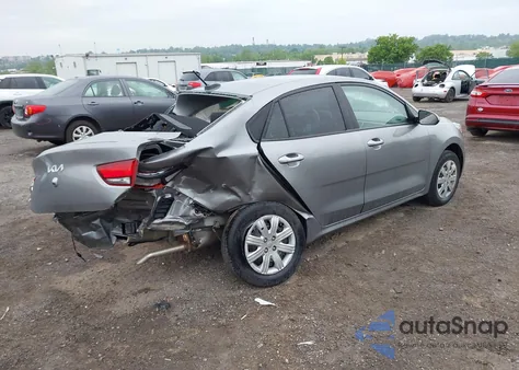 2022 Kia Rio S from USA, damaged, VIN 3KPA24AD2NE431395